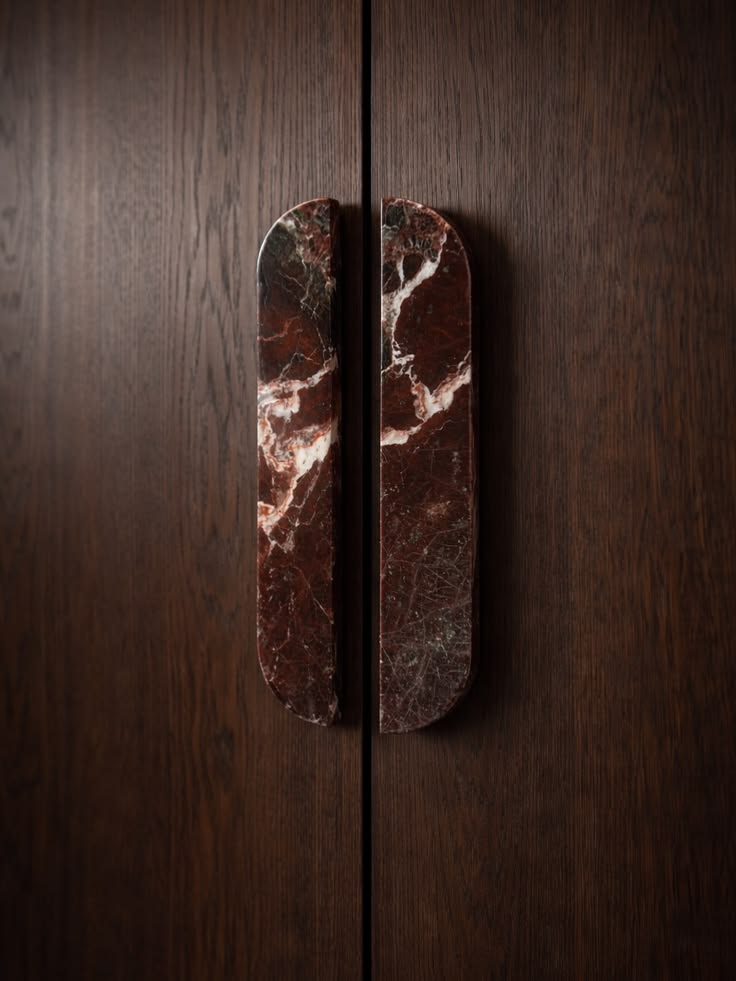 Marble Door Handle Oval