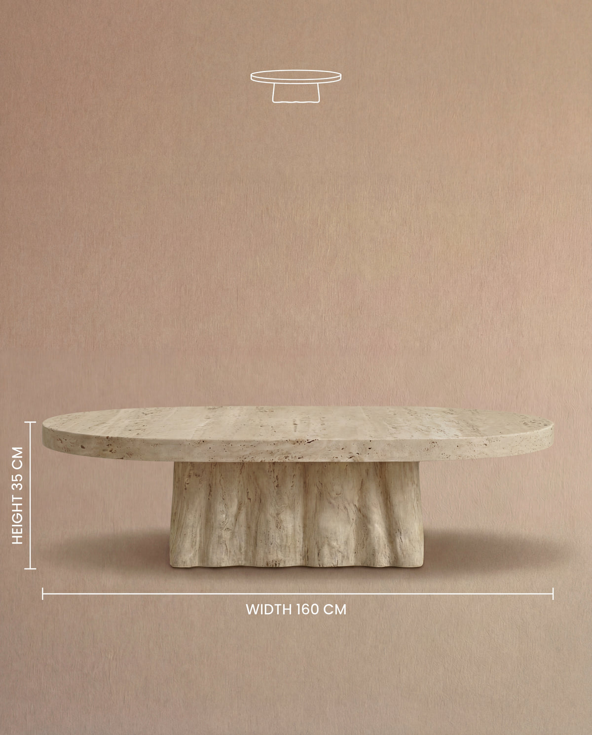 طاولة قهوة PRAIANO Coffee Table