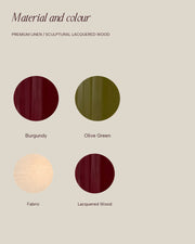 DROPLET Floor Lamp by LaLuz — Material and Trim Swatches