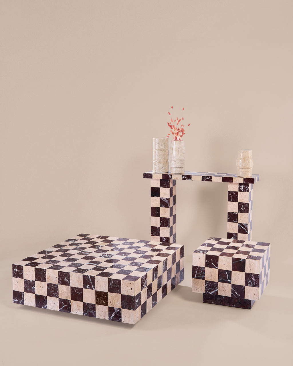 CHEQUERED Console Table