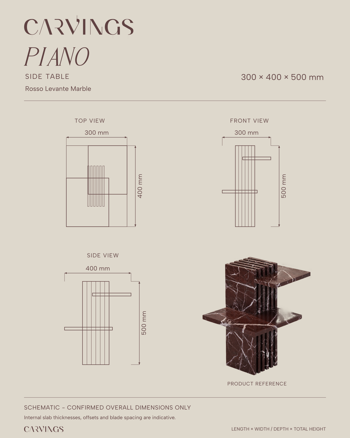PIANO Side Table