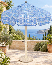 Azure Mosaic Umbrella — Azure Blue Lifestyle