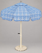 Azure Mosaic Umbrella — Azure Blue Studio