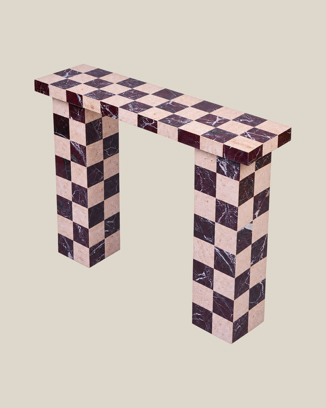 CHEQUERED Console Table