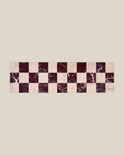 CHECKERED Console Bone 03 | CARVINGS | Bone #DED8CC