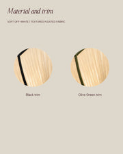 LA LUZ FLORA Pendant Chandelier — Material and Trim Swatches