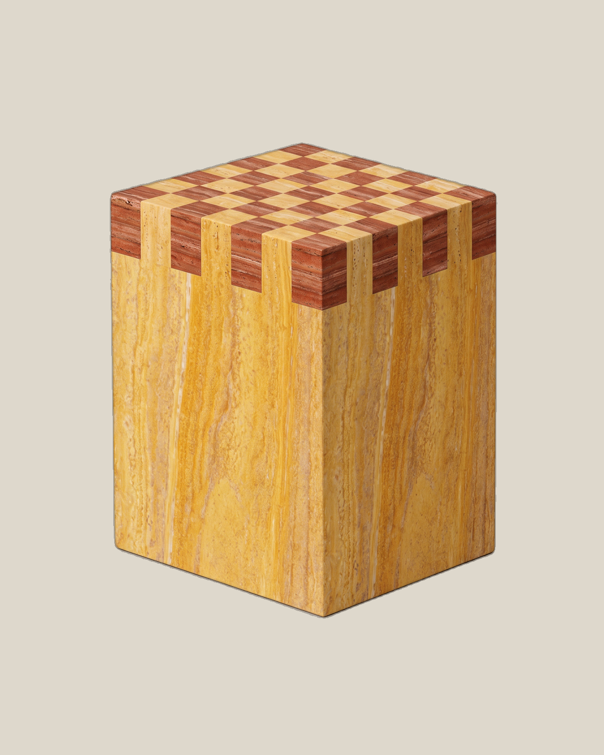 New Checkered V3 yellow-red