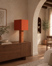 Roma Table Lamp in a lifestyle setting inspired by the supplied home references, scene 3.