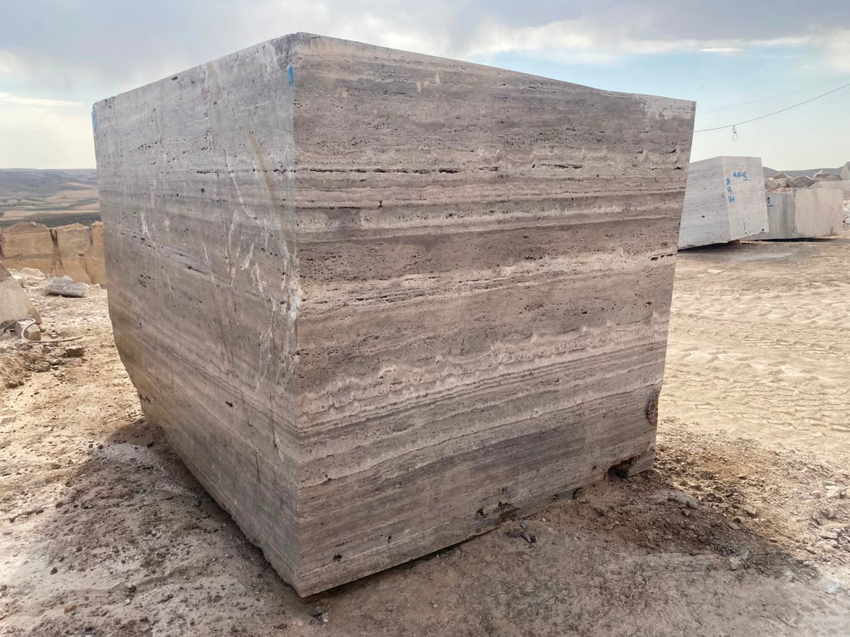 Travertine Silver